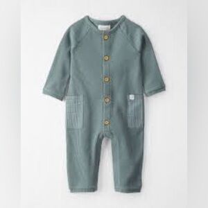 NEW Little Planet Organics Carters Waffle Knit Button down Size 3 Months